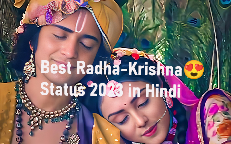 Best Radha - Krishna Status Hindi