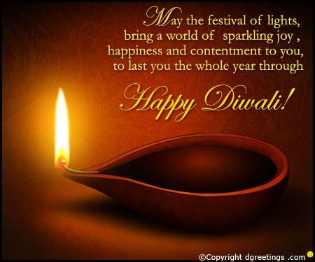 happy diwali status