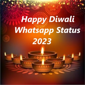 happy diwali status